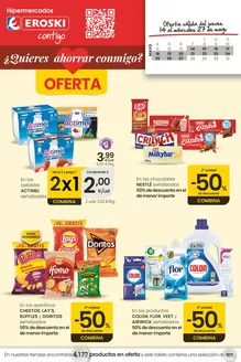 Catálogo Eroski en Bañeza | ¿Quieres ahorrar conmigo? | 2026-05-14T00:00:00.000Z - 2026-05-27T00:00:00.000Z