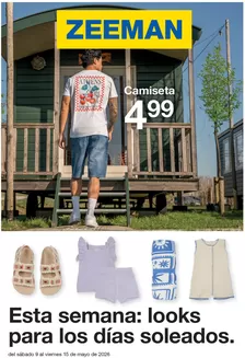 Catálogo ZEEMAN en Ezcabarte | Esta semana: looks para los días soleados. | 2026-05-11T00:00:00.000Z - 2026-05-15T00:00:00.000Z