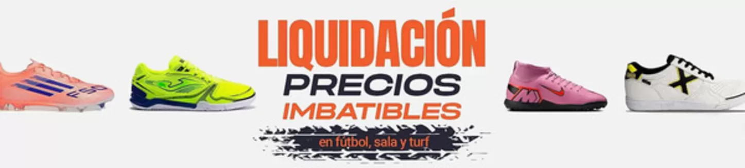 Catálogo Fútbol Factory | Liquidación | 2026-05-11T00:00:00.000Z - 2026-05-24T00:00:00.000Z