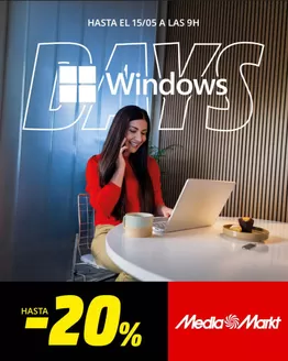 Catálogo MediaMarkt | Windows Days | 2026-05-11T00:00:00.000Z - 2026-05-15T00:00:00.000Z