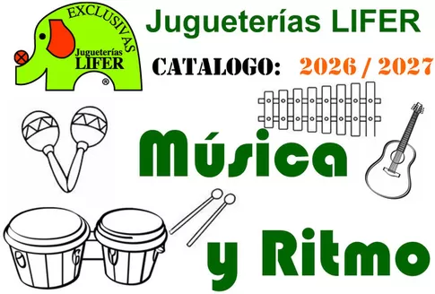 Catálogo Jugueterías Lifer en Brión | Música y Ritmo 2026 / 2027 | 2026-05-12T00:00:00.000Z - 2027-12-31T00:00:00.000Z