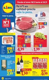 Catálogo Lidl en Zarratón | № 1 PRECIO - Ofertas válidas del 18/05 al 24/05 | 2026-05-18T00:00:00.000Z - 2026-05-24T00:00:00.000Z