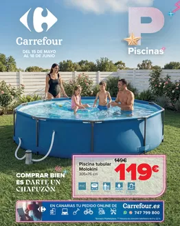 Catálogo Carrefour en Santa Lucía de Tirajana | PISCINAS | 2026-05-15T00:00:00.000Z - 2026-06-18T00:00:00.000Z