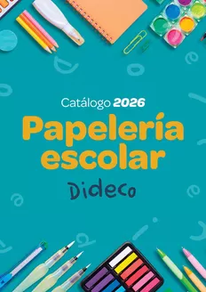 Catálogo Dideco | Papelería escolar | 2026-05-13T00:00:00.000Z - 2026-12-31T00:00:00.000Z