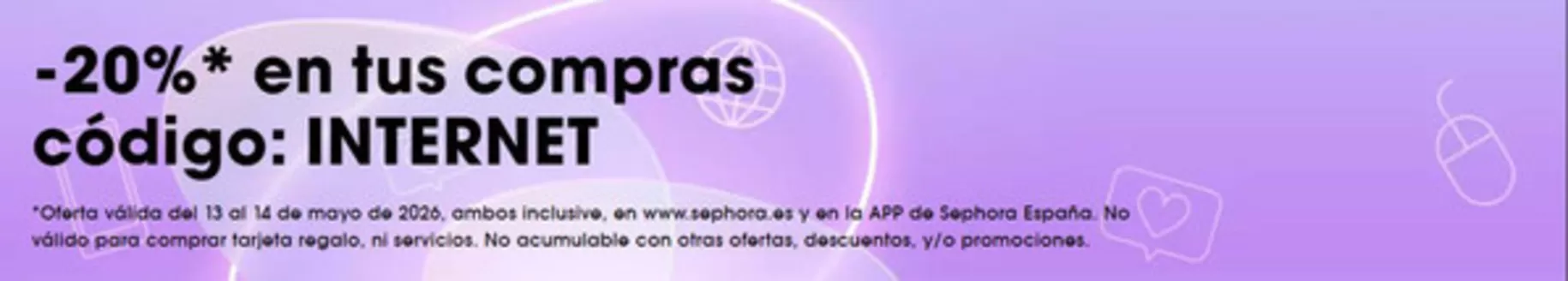 Catálogo Sephora en Gorga | -20% en tus compras | 2026-05-13T00:00:00.000Z - 2026-05-14T00:00:00.000Z