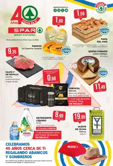 Catálogo SPAR Gran Canaria en Las Palmas de Gran Canaria | Oferta válida del 15 al 28 de mayo de 2026 | 2026-05-15T00:00:00.000Z - 2026-05-28T00:00:00.000Z
