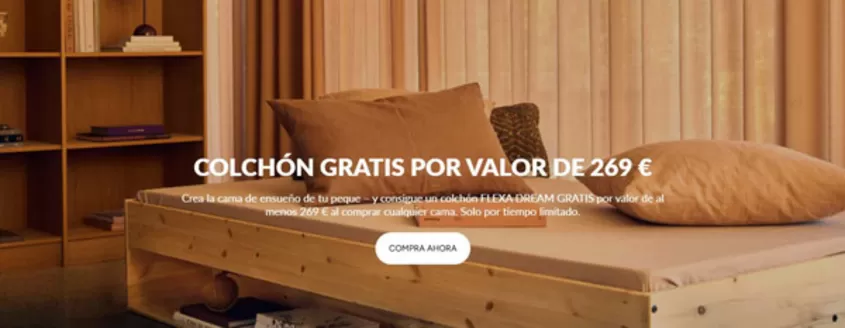 Catálogo FLEXA | Colchón Gratis Por Valor De 269 € | 2026-05-15T00:00:00.000Z - 2026-05-25T00:00:00.000Z