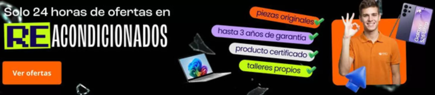 Catálogo PC Componentes | Solo 24 Horas De Ofertas En Feacondicionados | 2026-05-15T00:00:00.000Z - 2026-05-15T00:00:00.000Z