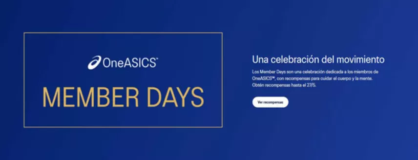 Catálogo Asics en Punta del Hidalgo | Member Days | 2026-05-18T00:00:00.000Z - 2026-05-27T00:00:00.000Z