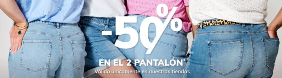 Catálogo MS Mode en Punta del Hidalgo | -50% En El 2 Pantalon | 2026-05-18T00:00:00.000Z - 2026-05-31T00:00:00.000Z