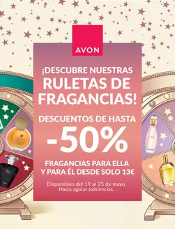 Catálogo AVON en Huelva | ¡Descubre Nuestras Ruletas De Fragancias! | 2026-05-19T00:00:00.000Z - 2026-05-25T00:00:00.000Z
