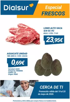 Catálogo Dialsur Cash & Carry | Especial Frescos | 2026-05-19T00:00:00.000Z - 2026-05-25T00:00:00.000Z