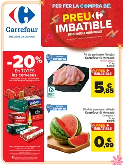 Catálogo Carrefour en Bonavista | PRECIO IMBATIBLE | 2026-05-21T00:00:00.000Z - 2026-05-24T00:00:00.000Z