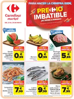 Catálogo Carrefour Market | PRECIO IMBATIBLE | 2026-05-21T00:00:00.000Z - 2026-05-24T00:00:00.000Z