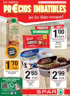 Catálogo SPAR Fragadis | Los Mejores Precios Imbatibles | 2026-05-21T00:00:00.000Z - 2026-06-10T00:00:00.000Z