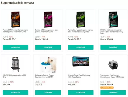 Catálogo Don Mascota | Sugerencias de la semana | 2026-05-22T00:00:00.000Z - 2026-05-28T00:00:00.000Z