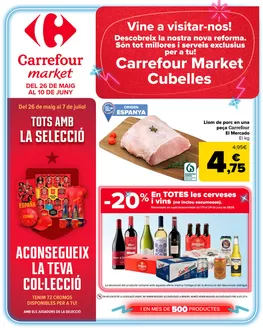 Catálogo Carrefour Market | Del 26 de maig al 10 de juny | 2026-05-26T00:00:00.000Z - 2026-06-10T00:00:00.000Z