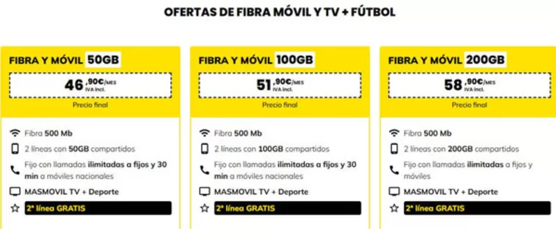 Catálogo MÁSmóvil en Alcorcón | Ofertas De Fibra Móvil Y TV + Fútbol | 2026-05-22T00:00:00.000Z - 2026-06-04T00:00:00.000Z