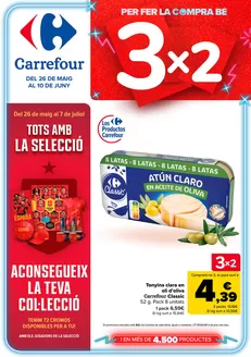Catálogo Carrefour en la Mogoda | 3x2 + 2X1 ACUMULA CLUB | 2026-05-26T00:00:00.000Z - 2026-06-10T00:00:00.000Z