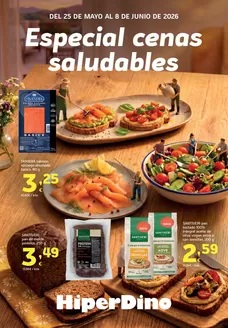 Catálogo HiperDino en san isidro tenerife | Ofertas especial cenas saludables desde el 25 de mayo | 2026-05-25T00:00:00.000Z - 2026-06-08T00:00:00.000Z