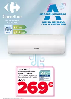 Catálogo Carrefour | AIRE ACONDICIONADO | 2026-05-25T00:00:00.000Z - 2026-07-02T00:00:00.000Z
