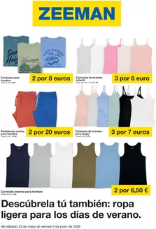 Catálogo ZEEMAN | Del sábado 23 de mayo al viernes 5 de junio de 2026 | 2026-05-25T00:00:00.000Z - 2026-06-05T00:00:00.000Z