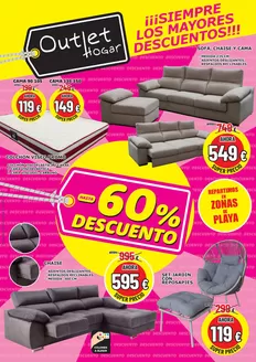 Catálogo Outlet Hogar | ¡¡¡Siempre Los Mayores Descuentos!!! | 2026-05-25T00:00:00.000Z - 2026-07-31T00:00:00.000Z