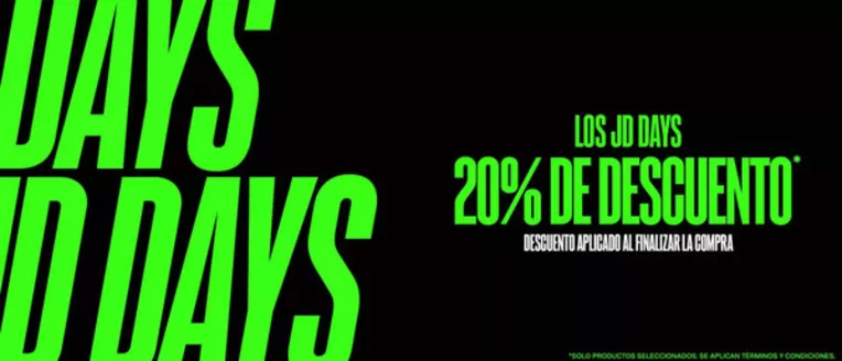 Catálogo JD Sports | Los JD Days | 2026-05-25T00:00:00.000Z - 2026-06-07T00:00:00.000Z