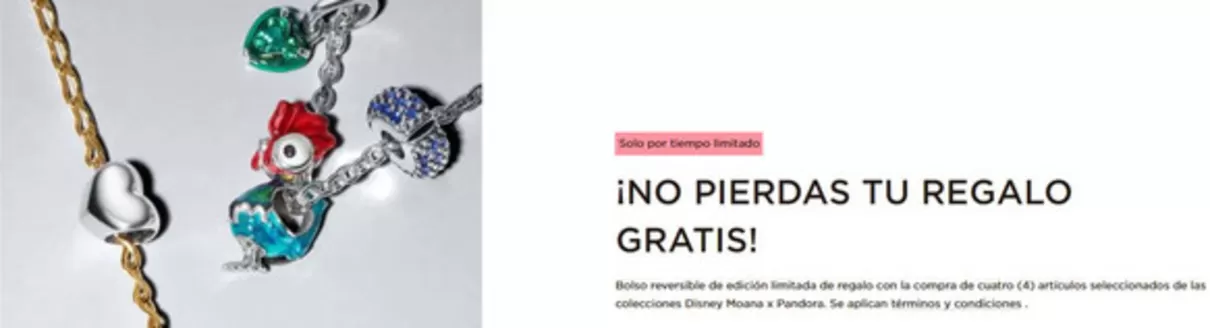 Catálogo Pandora | ¡No Pierdas Tu Regalo Gratis! | 2026-05-25T00:00:00.000Z - 2026-06-07T00:00:00.000Z
