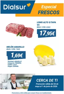 Catálogo Dialsur Cash & Carry | Especial Frescos | 2026-05-26T00:00:00.000Z - 2026-06-01T00:00:00.000Z