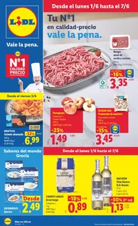 Catálogo Lidl en Vandellós i l Hospitalet de l Infant | № 1 PRECIO - Ofertas válidas del 01/06 al 07/06 | 2026-06-01T00:00:00.000Z - 2026-06-07T00:00:00.000Z