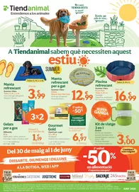 Catálogo Tiendanimal | Sabem què necessiten aquest estiu | 2026-05-28T00:00:00.000Z - 2026-06-24T00:00:00.000Z