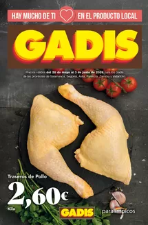 Catálogo Gadis | Precios válidos del 28 de mayo al 3 de junio de 2026 | 2026-05-28T00:00:00.000Z - 2026-06-03T00:00:00.000Z