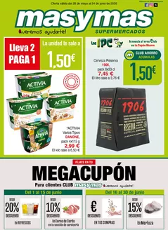 Catálogo Masymas en Langreo | Oferta válida del 28 de mayo al 24 de junio de 2026 | 2026-05-28T00:00:00.000Z - 2026-06-24T00:00:00.000Z