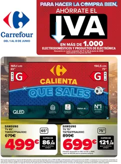 Catálogo Carrefour en Cullera | SIN IVA | 2026-06-01T00:00:00.000Z - 2026-06-08T00:00:00.000Z
