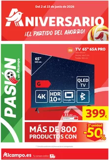 Catálogo Alcampo en Mairena del Alcor | Alcampo Superstore - Sales ganando | 2026-06-02T00:00:00.000Z - 2026-06-15T00:00:00.000Z