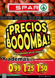Catálogo SPAR en Padul | SPAR ofertas 1ª quincena junio | 2026-06-01T00:00:00.000Z - 2026-06-15T00:00:00.000Z