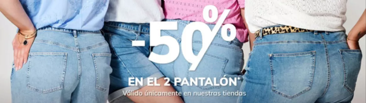 Catálogo MS Mode | -50% En El 2 Pantalon | 2026-06-01T00:00:00.000Z - 2026-06-14T00:00:00.000Z