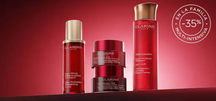Catálogo Clarins en Ribera Alta | -35% | 2026-06-02T00:00:00.000Z - 2026-06-15T00:00:00.000Z