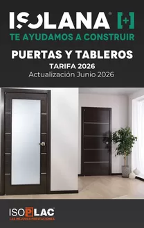 Catálogo Isolana en Medina de Rioseco | Puertas Y Tableros | 2026-06-04T00:00:00.000Z - 2026-12-31T00:00:00.000Z