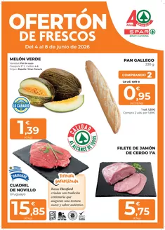 Catálogo SPAR Gran Canaria en Argentera | Ofertón De Frescos | 2026-06-04T00:00:00.000Z - 2026-06-08T00:00:00.000Z