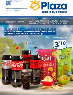 Catálogo Supermercados Plaza en Argentera | Del 4 al 17 de junio | 2026-06-04T00:00:00.000Z - 2026-06-17T00:00:00.000Z