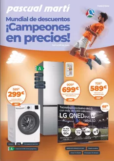 Catálogo Pascual Martí en Blanes | ¡Campeones en precios! | 2026-06-04T00:00:00.000Z - 2026-06-30T00:00:00.000Z