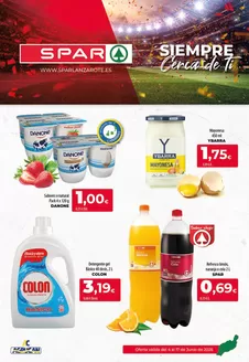 Catálogo SPAR Lanzarote en Argentera | Oferta válida del 4 al 17 de Junio de 2026 | 2026-06-04T00:00:00.000Z - 2026-06-17T00:00:00.000Z