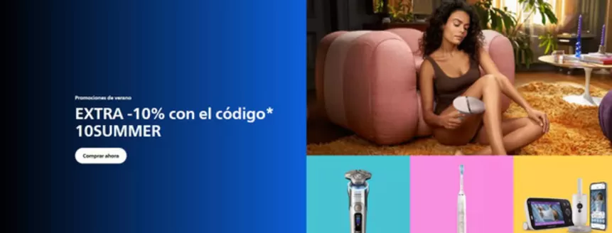 Catálogo Philips en Blanes | Promociones De Verano | 2026-06-04T00:00:00.000Z - 2026-06-17T00:00:00.000Z