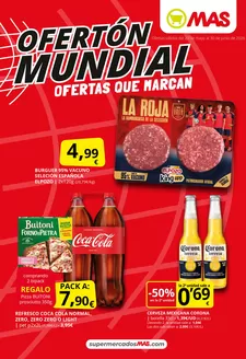 Catálogo Supermercados MAS | Ofertón Mundial | 2026-06-08T00:00:00.000Z - 2026-06-30T00:00:00.000Z