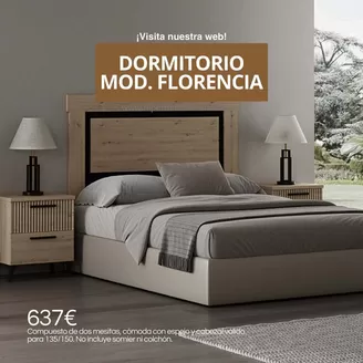 Catálogo HiperMueble Canarias en Melón | Dormitorio Mod. Florencia | 2026-06-08T00:00:00.000Z - 2026-06-21T00:00:00.000Z