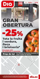 Catálogo Dia en Sant Boi | Gran apertura Dia del del 10/06 al 16/06 | 2026-06-10T00:00:00.000Z - 2026-06-16T00:00:00.000Z