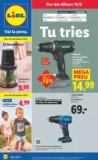 Catálogo Lidl en Foradada | ¡Bazar Lidl!- Ofertas válidas del 15/06 al 21/06 | 2026-06-15T00:00:00.000Z - 2026-06-21T00:00:00.000Z