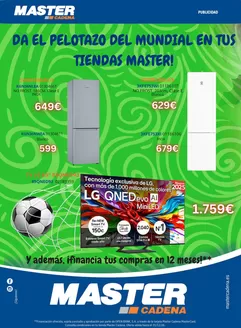 Catálogo Master Cadena en Lezama | Da El Pelotazo Del Mundial En Tus Tiendas Master! | 2026-06-09T00:00:00.000Z - 2026-12-31T00:00:00.000Z